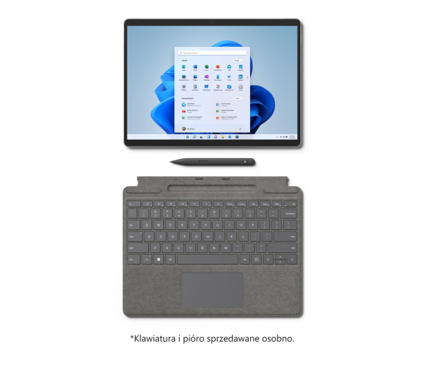 Microsoft Surface Pro 8 i5/8GB/512GB/Win11 (Platynowy) - 718669 - zdjęcie 4